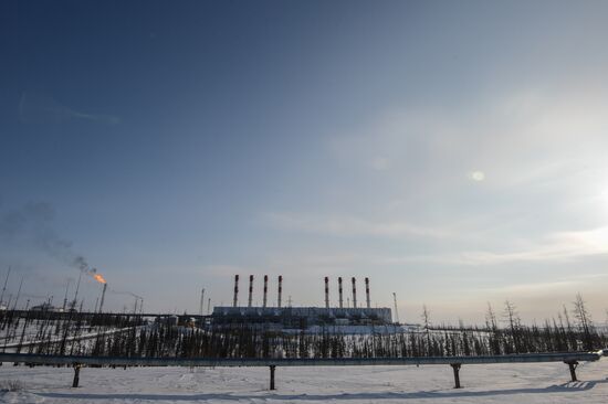 Vankor oil and gas field in Krasnoyarsk Territory