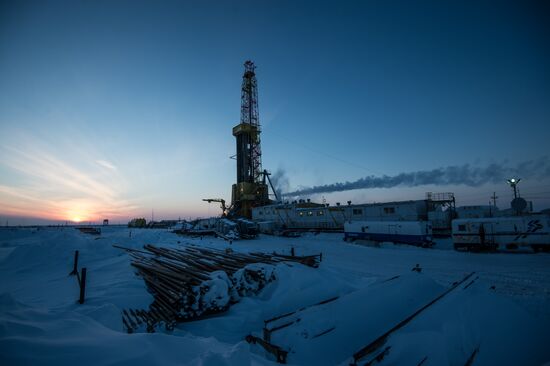 Vankor oil and gas field in Krasnoyarsk Territory