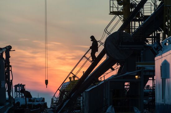 Vankor oil and gas field in Krasnoyarsk Territory