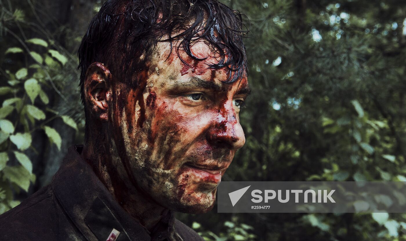 Stills from Sergei Mokritsky's film "Battle for Sevastopol"