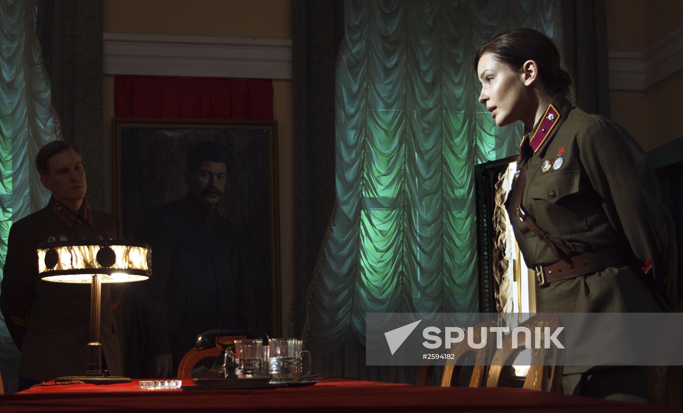 Stills from Sergei Mokritsky's film "Battle for Sevastopol"