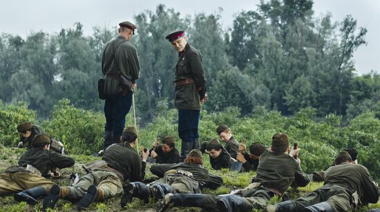 Stills from Sergei Mokritsky's film "Battle for Sevastopol"