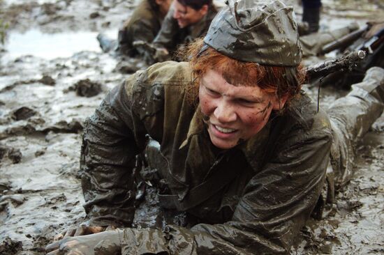 Stills from Sergei Mokritsky's film "Battle for Sevastopol"