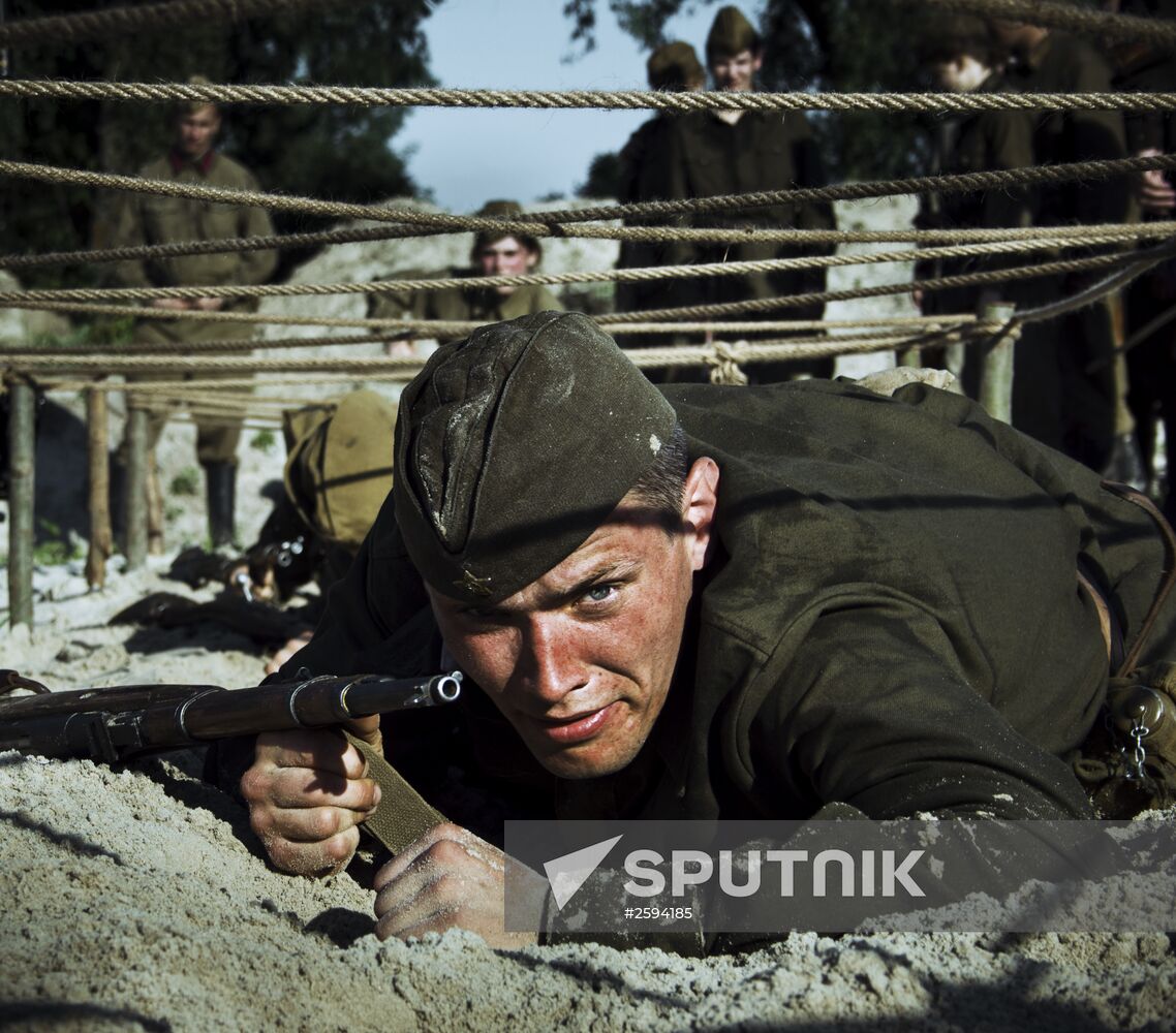 Stills from Sergei Mokritsky's film "Battle for Sevastopol"