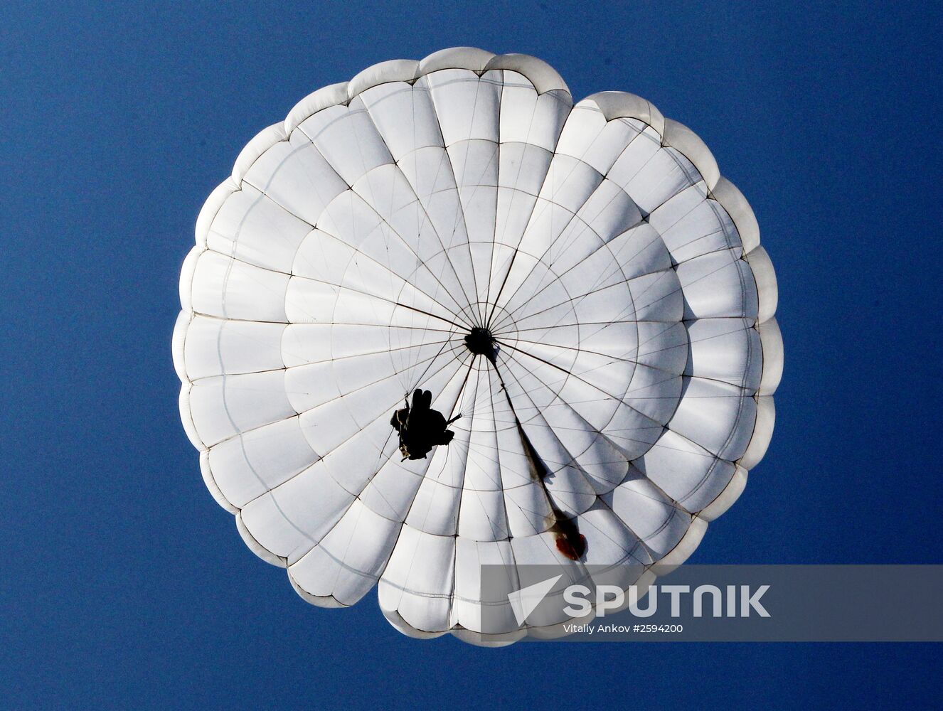 Airborne force exercise in Promorsk Territory