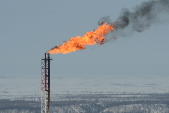 Vankor oil and gas field in Krasnoyarsk Territory