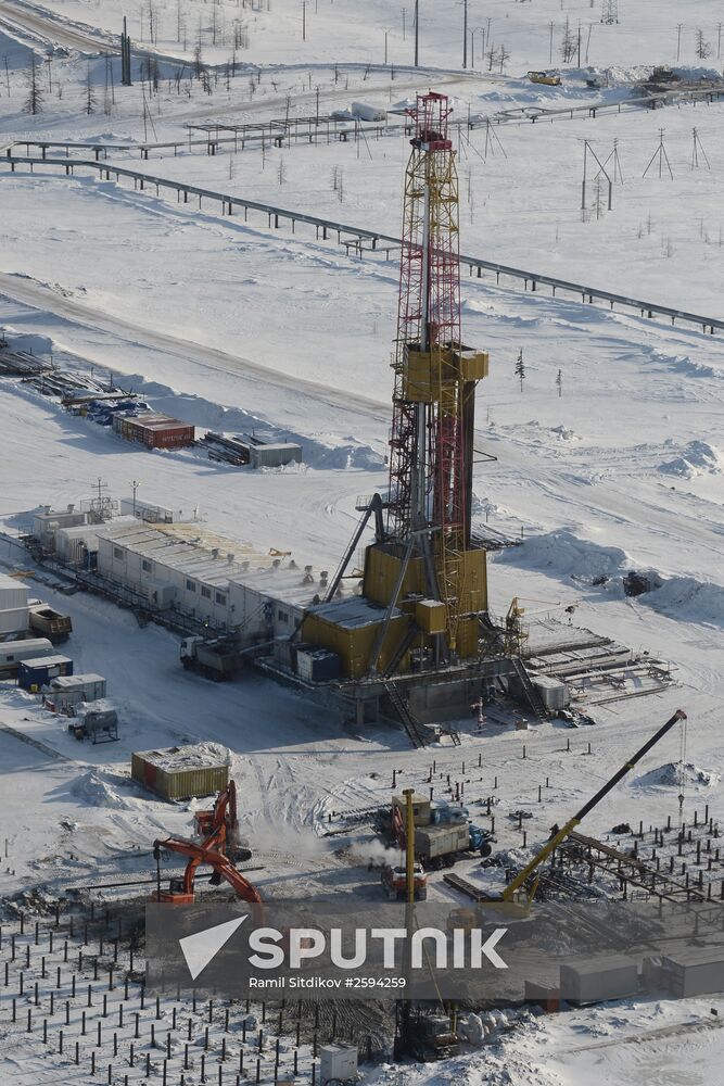 Vankor oil and gas field in Krasnoyarsk Territory