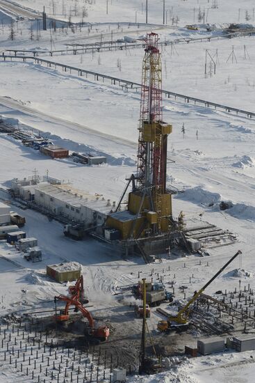 Vankor oil and gas field in Krasnoyarsk Territory