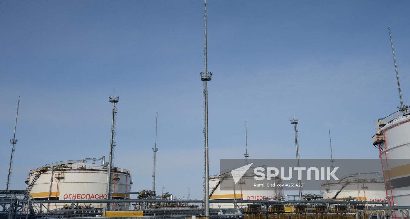 Vankor oil and gas field in Krasnoyarsk Territory