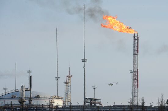 Vankor oil and gas field in Krasnoyarsk Territory