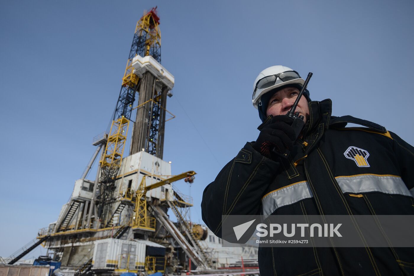 Vankor oil and gas field in Krasnoyarsk Territory