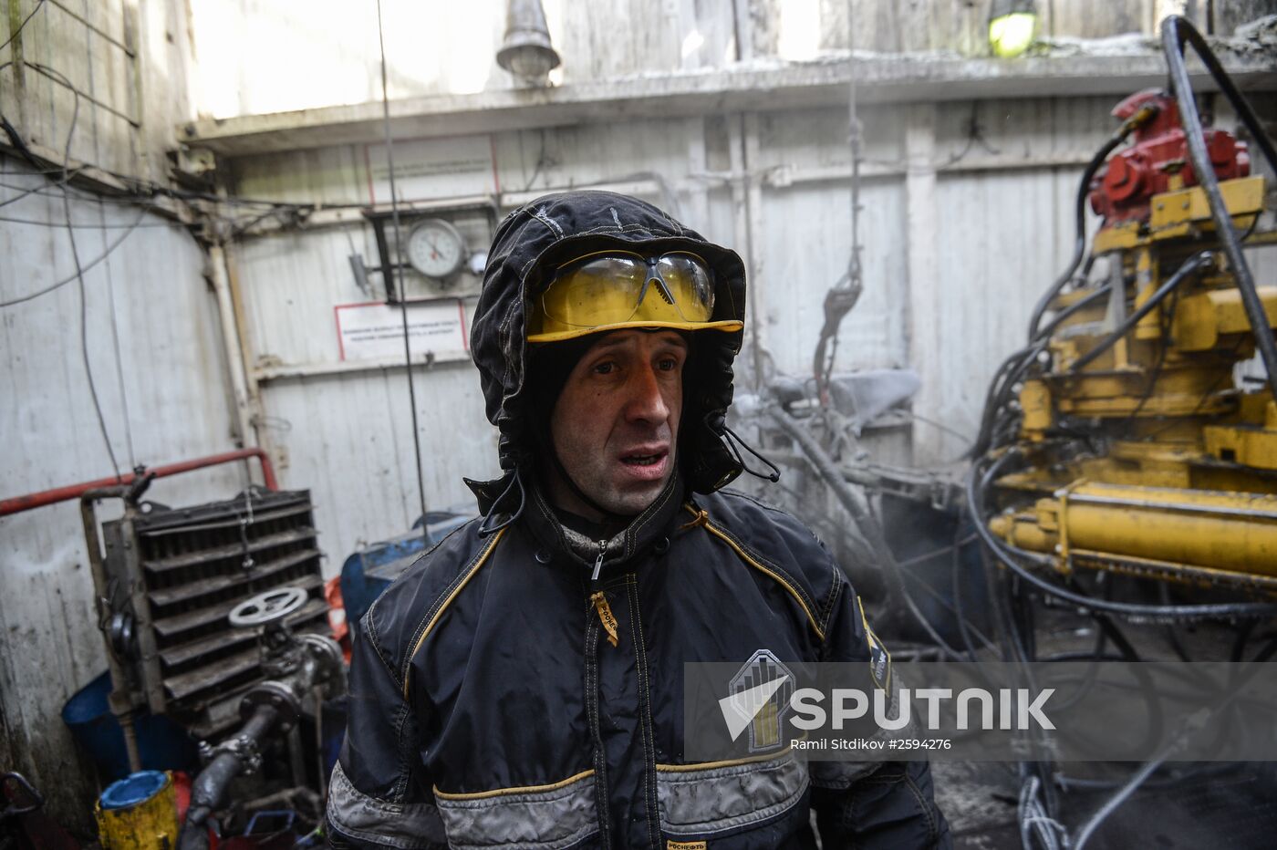 Vankor oil and gas field in Krasnoyarsk Territory