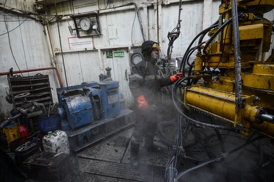 Vankor oil and gas field in Krasnoyarsk Territory