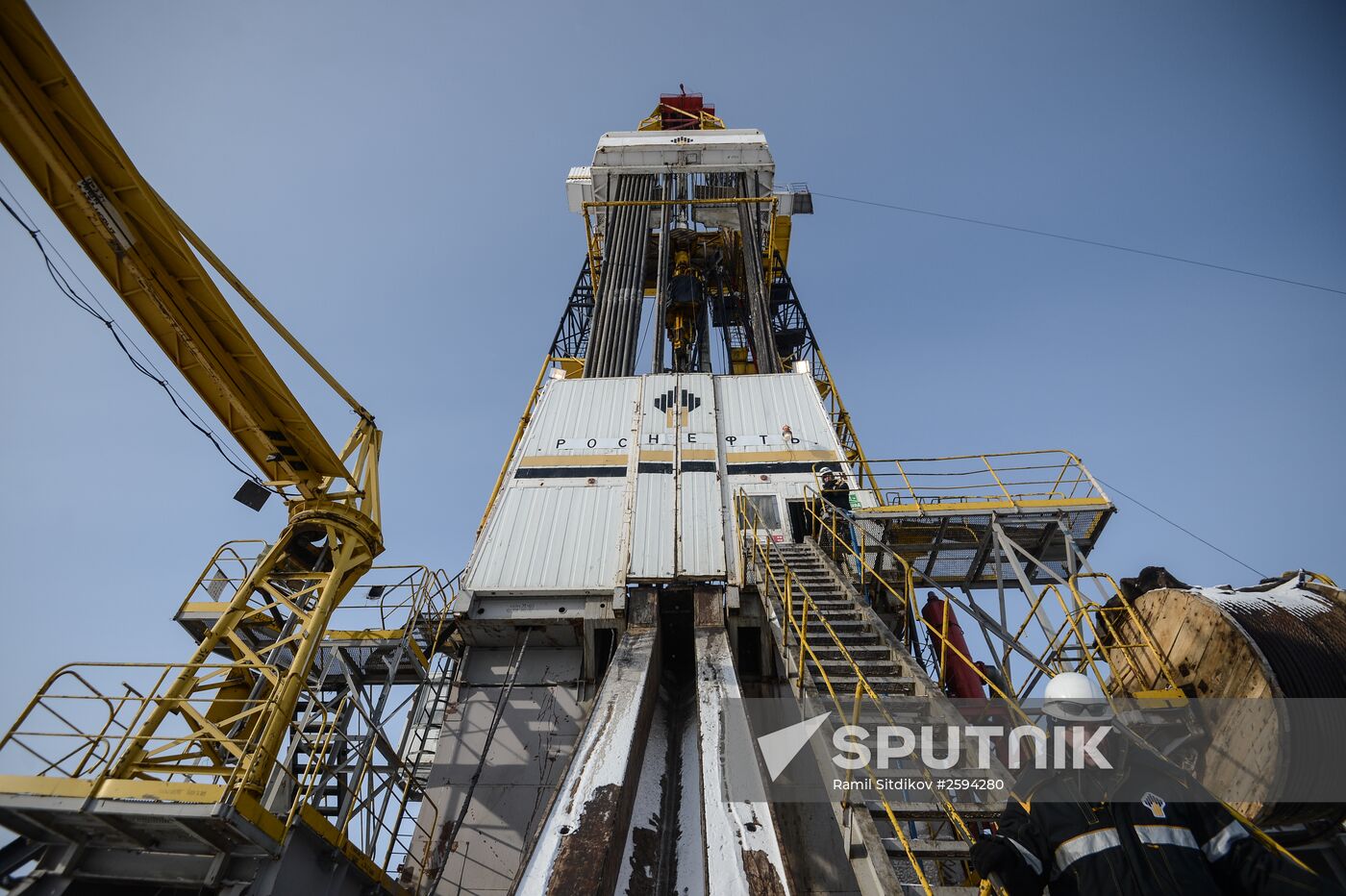 Vankor oil and gas field in Krasnoyarsk Territory