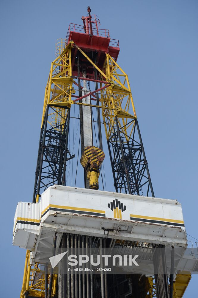 Vankor oil and gas field in Krasnoyarsk Territory