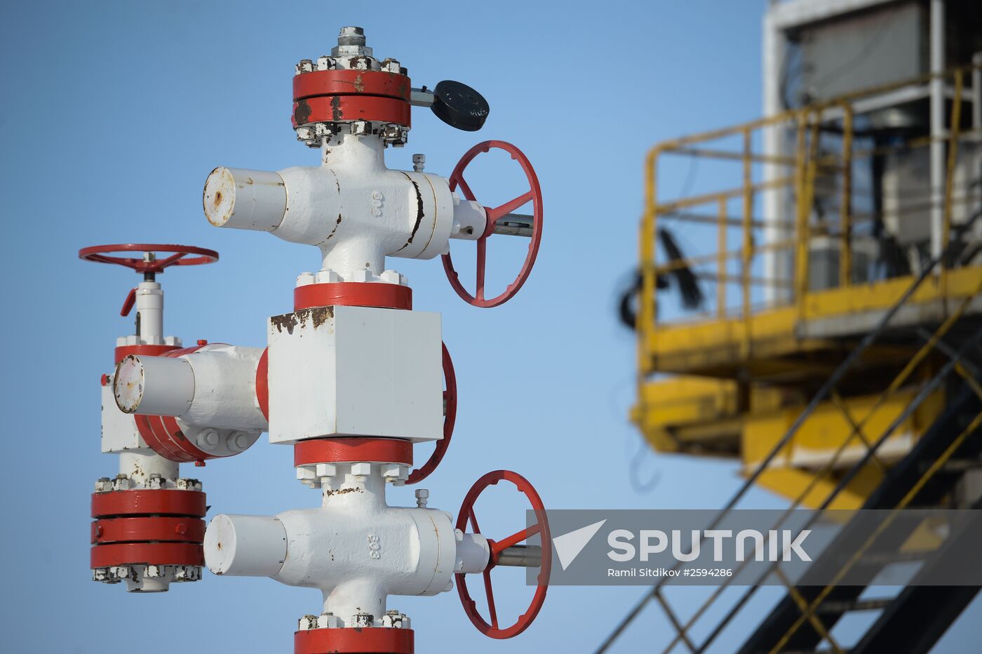 Vankor oil and gas field in Krasnoyarsk Territory