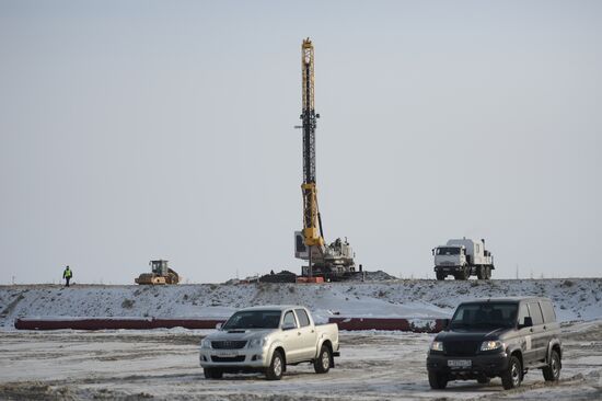 Vankor oil and gas field in Krasnoyarsk Territory
