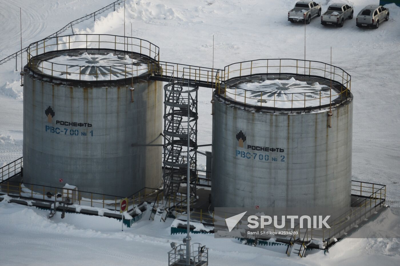 Vankor oil and gas field in Krasnoyarsk Territory