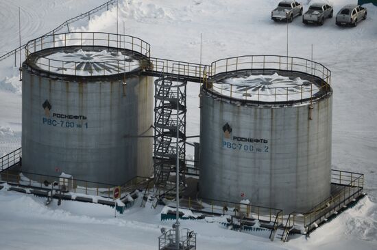 Vankor oil and gas field in Krasnoyarsk Territory