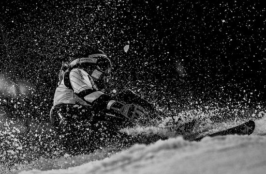 2014 Paralympics. Alpine skiing. Men's slalom
