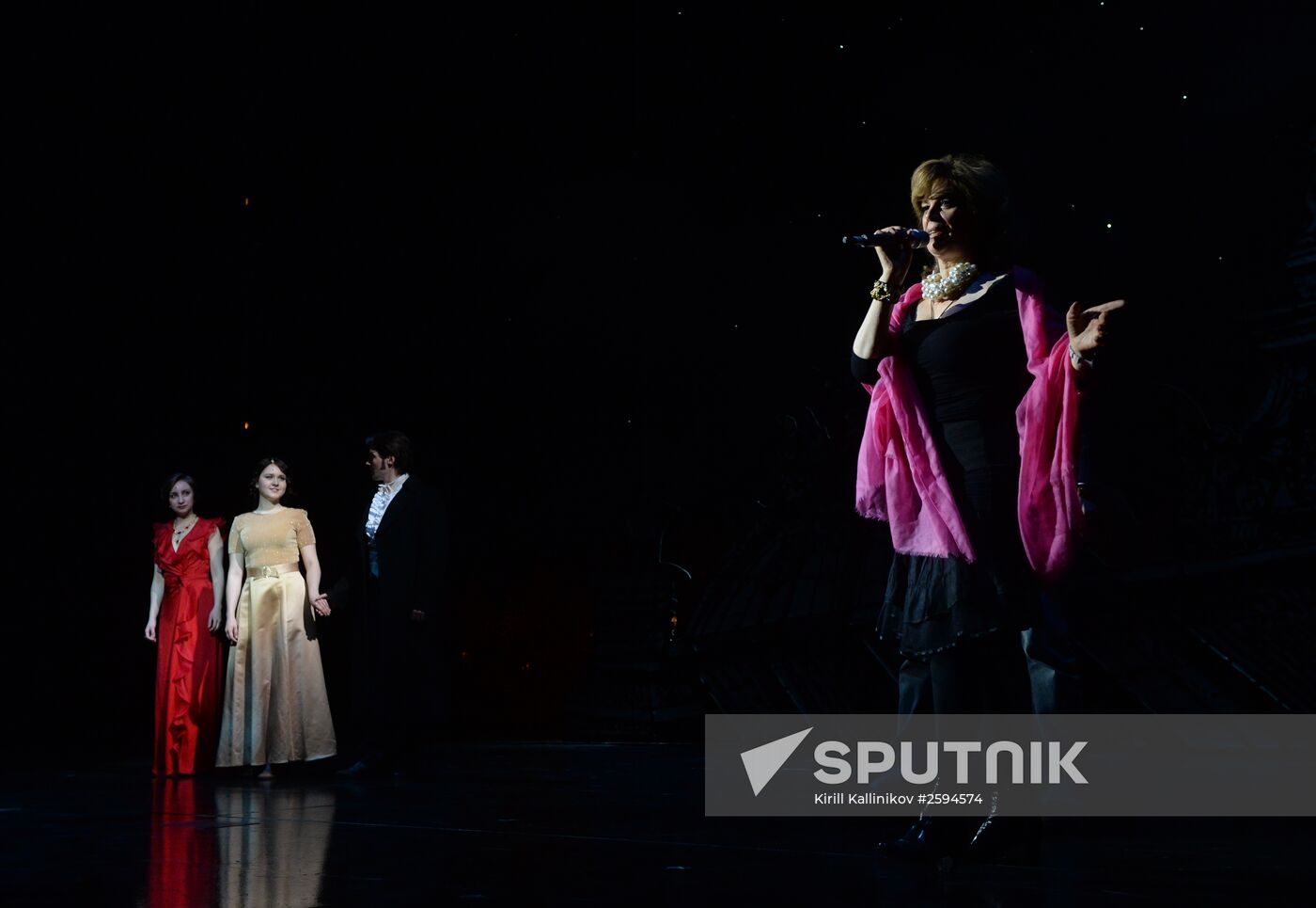 Lubov Kazarnovskaya gives master class