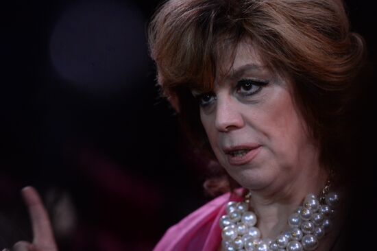 Lubov Kazarnovskaya gives master class