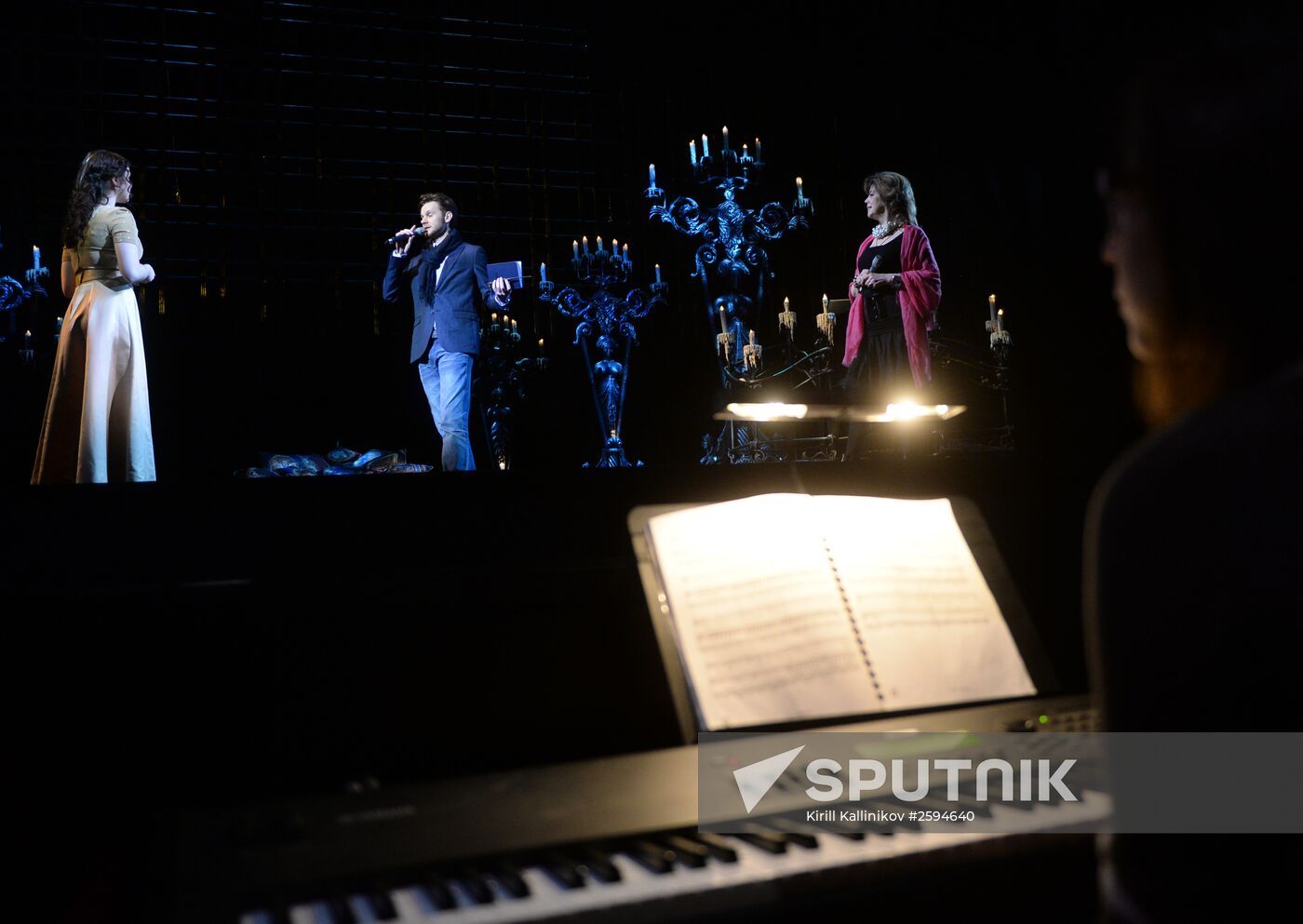 Lubov Kazarnovskaya gives master class