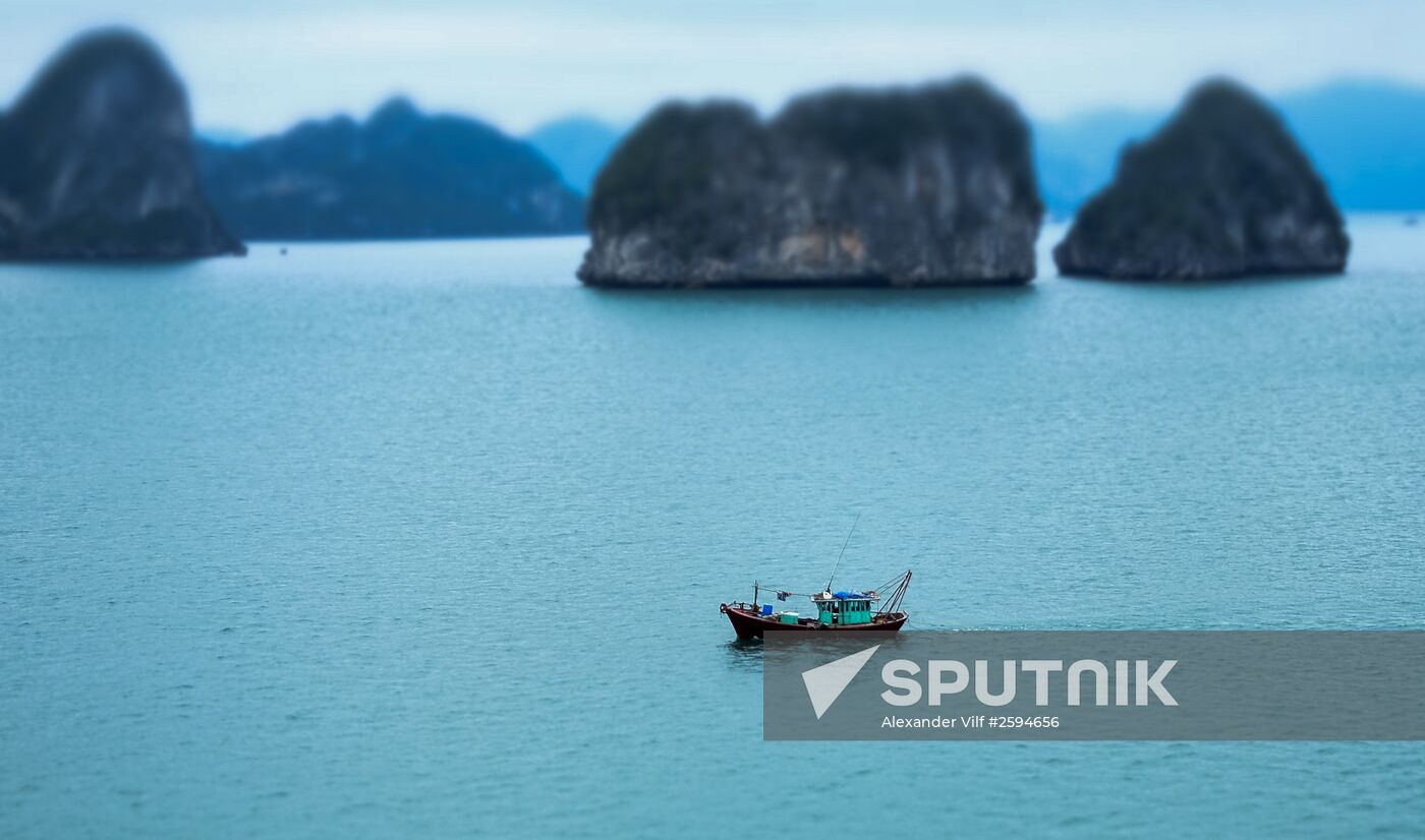 Ha Long Bay in Vietnam