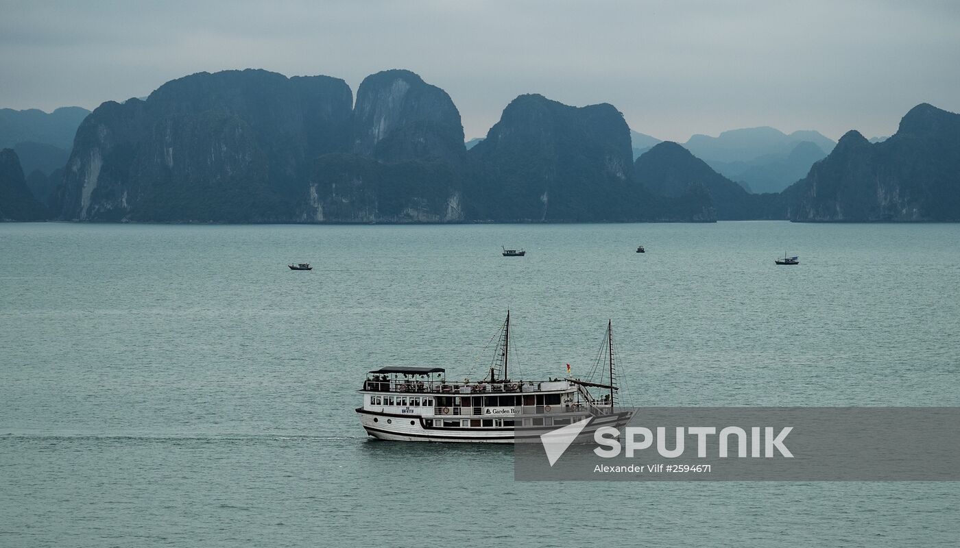 Ha Long Bay in Vietnam