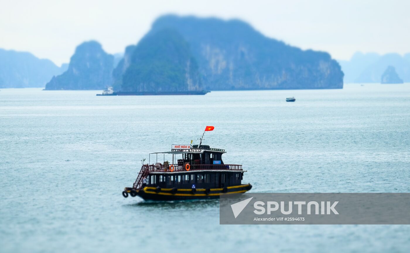 Ha Long Bay in Vietnam