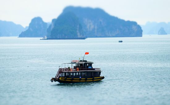 Ha Long Bay in Vietnam
