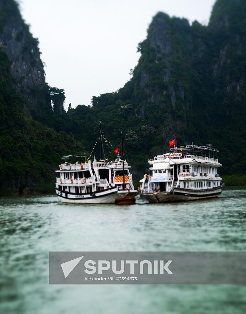 Ha Long Bay in Vietnam