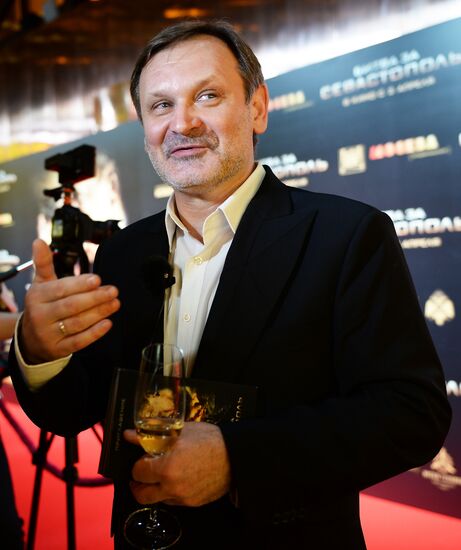 First run of the movie "Battle for Sevastopol"