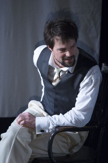 First act rehearsal of Cherry Orchard