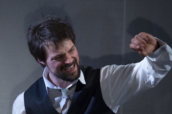 First act rehearsal of Cherry Orchard