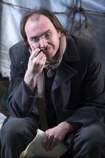 First act rehearsal of Cherry Orchard