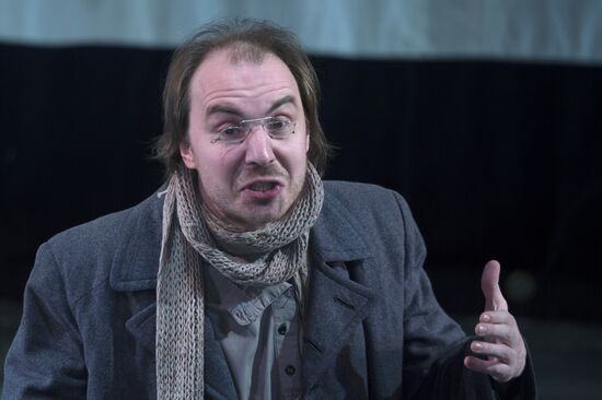 First act rehearsal of Cherry Orchard
