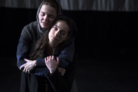 First act rehearsal of Cherry Orchard
