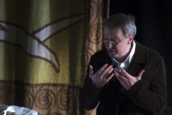 First act rehearsal of Cherry Orchard