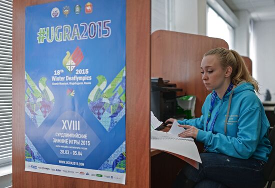 Preparations for Deaflympics in Khanty-Mansiysk