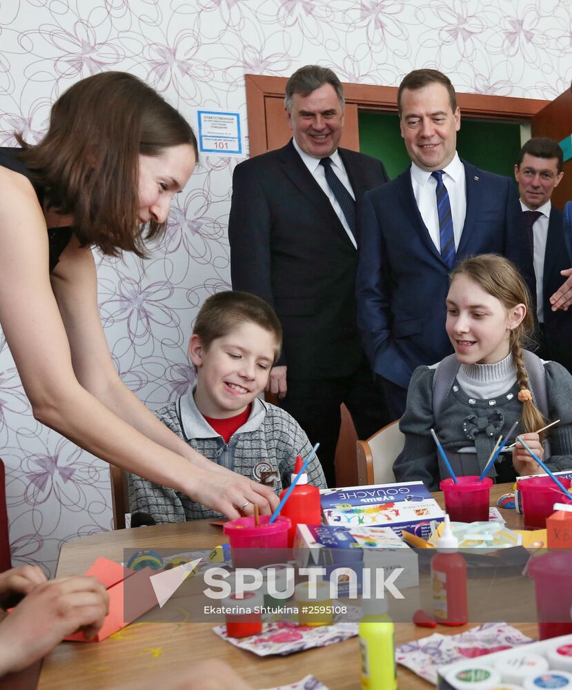 Dmitry Medvedev visits Yaroslavl