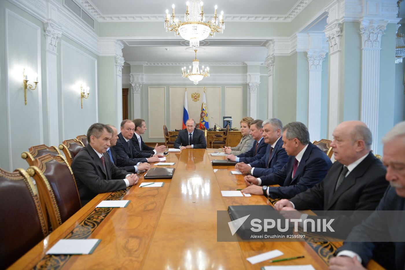 President Putin chairs meeting with Russia's Security Council permanent members