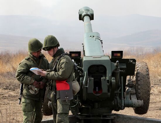 Air assault brigade takes part in tactical drill in Primorye Territory