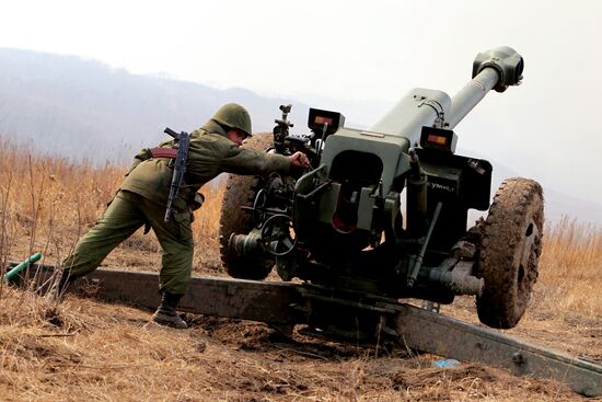 Air assault brigade takes part in tactical drill in Primorye Territory