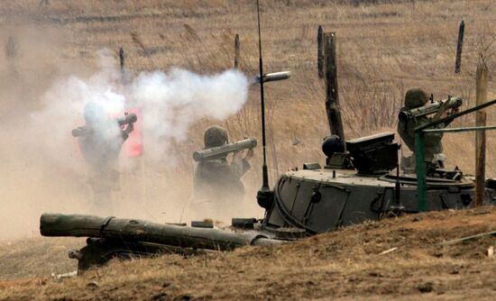 Air assault brigade takes part in tactical drill in Primorye Territory