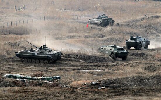 Air assault brigade takes part in tactical drill in Primorye Territory