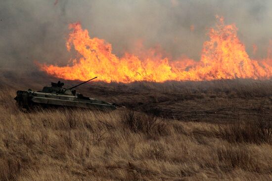 Air assault brigade takes part in tactical drill in Primorye Territory