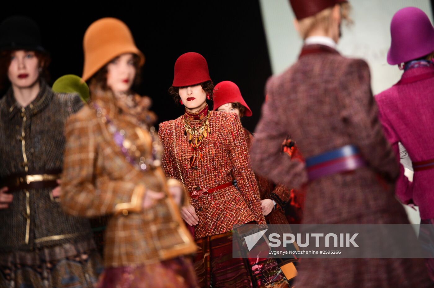 30th anniversary season of Mercedes-Benz Fashion Week Russia. Day Two