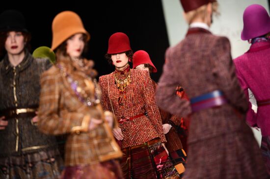 30th anniversary season of Mercedes-Benz Fashion Week Russia. Day Two
