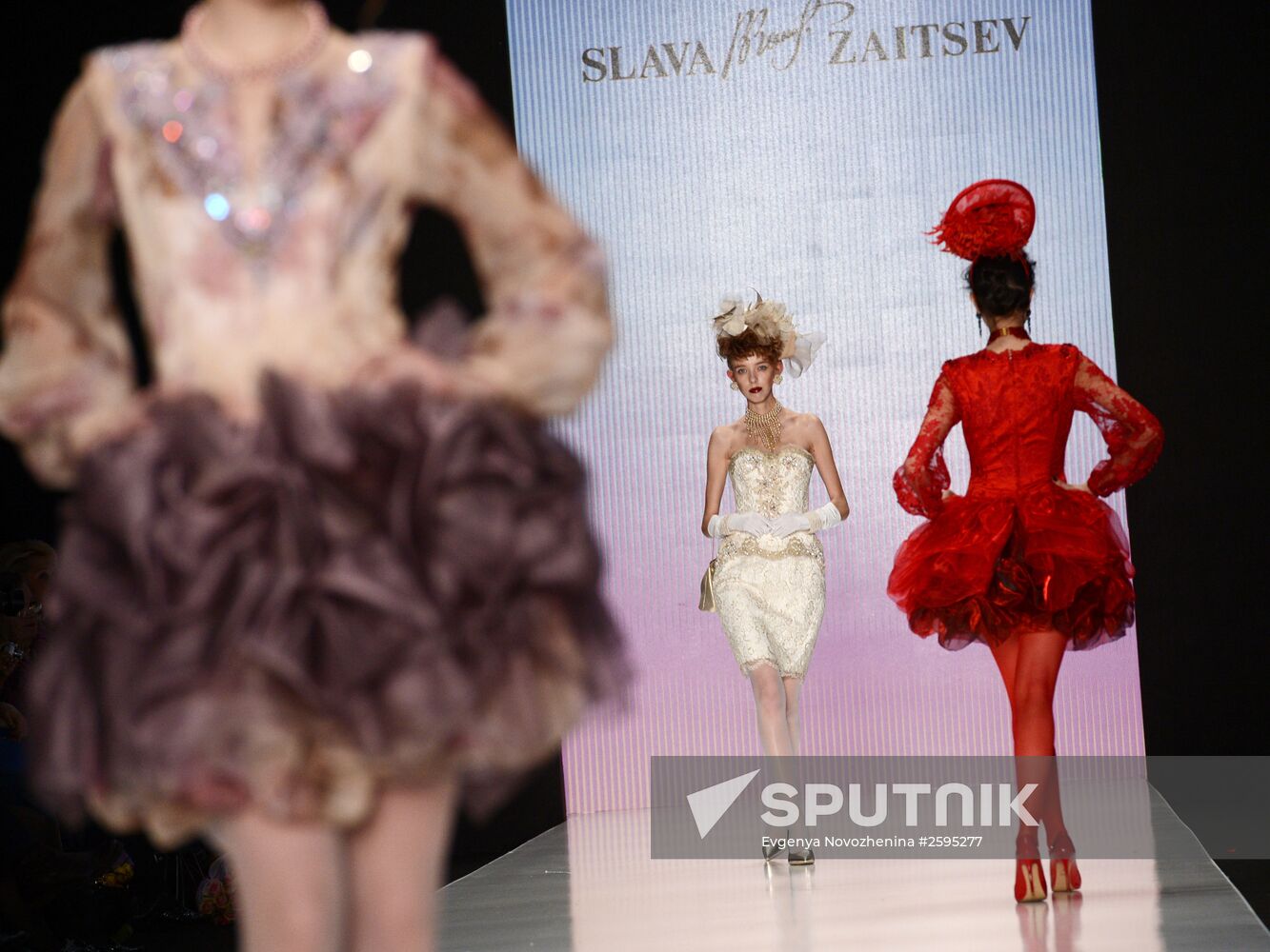 30th anniversary season of Mercedes-Benz Fashion Week Russia. Day Two